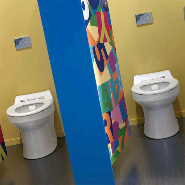 Twyford Sola School 350mm Width White Rimless Close Coupled WC Pan | SA1514WH