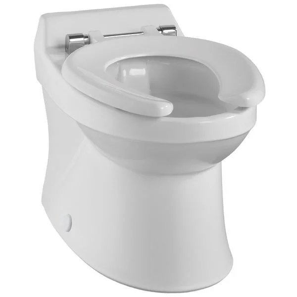 Twyford Sola School White Rimless Back-To-Wall WC Pan | SA1512WH