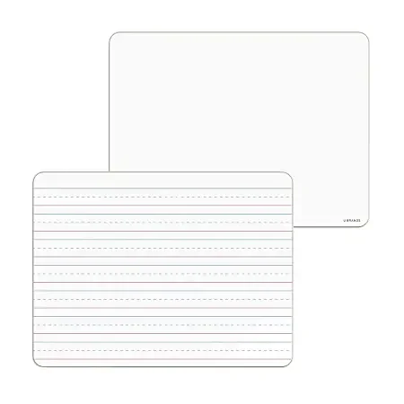 U Brands® Double Sided Non-Magnetic Dry-Erase Lap Boards, 12″ X 9″, 10 Pack (483U00-01)