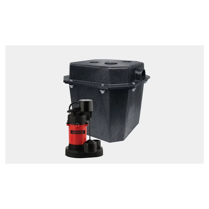 Under Sink Sump Package 1/3HP 3200 GPH 14942736