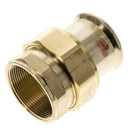 Union Press Fitting – 54mm Female & Rp 2” Female – Copper alloy Flat Sealing