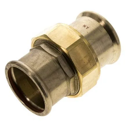 Union Press Fitting – 54mm Female – Copper alloy Flat Sealing