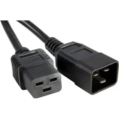 Unirise High End Data Center Rated Power Cord PWCDC19C2020A06FBLK