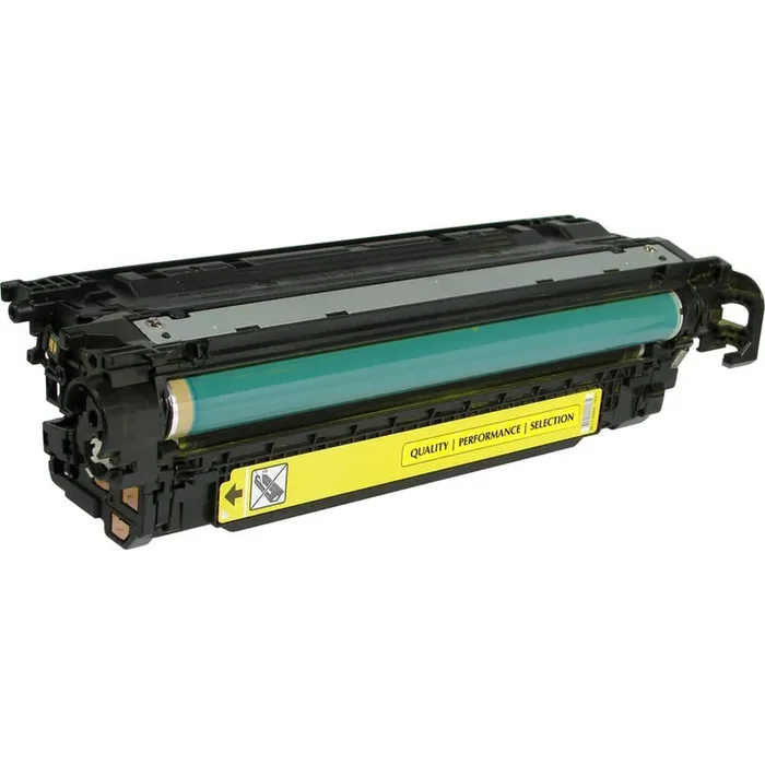 V7 Remanufactured Laser Toner Cartridge – Alternative for HP 507A (CE402A) – Yellow Pack