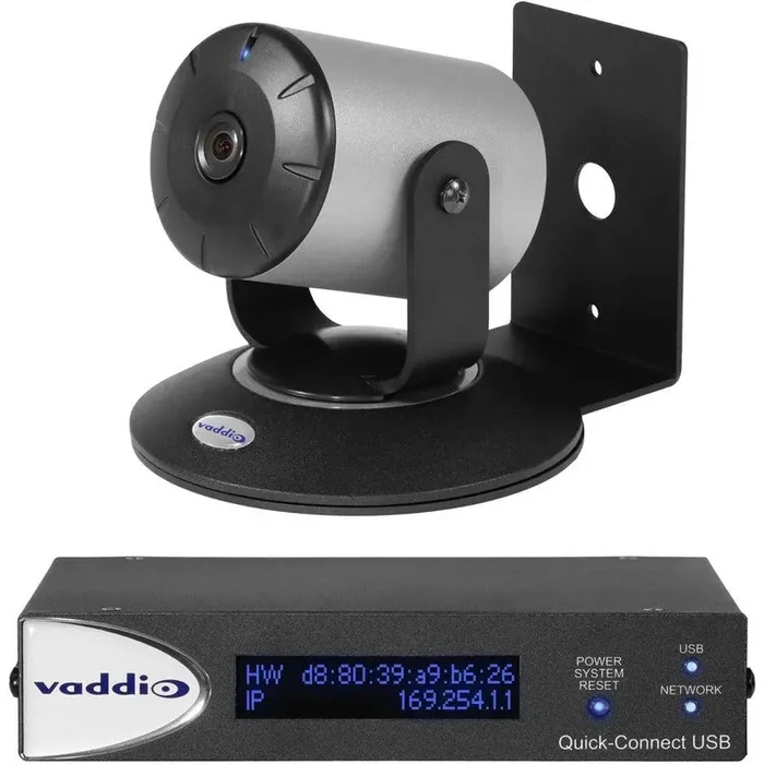 Vaddio WideSHOT Video Conferencing Camera – 2.1 Megapixel – 60 fps – Silver, Black
