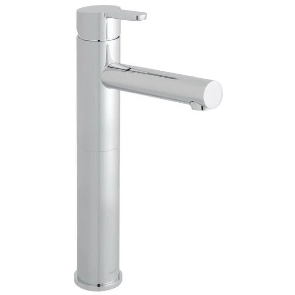 Vado Sense Chrome Finish Monobloc Tall Basin Mixer Tap with Long Spout