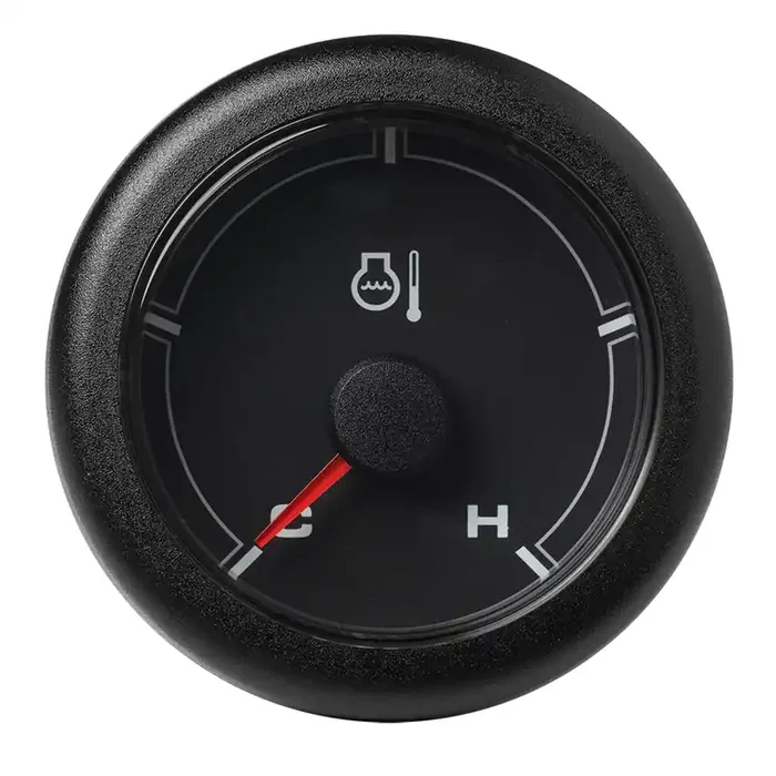 Veratron 52MM (2-1/16″) OceanLink Coolant Temperature Gauge (250°F) – Black Dial & Bezel