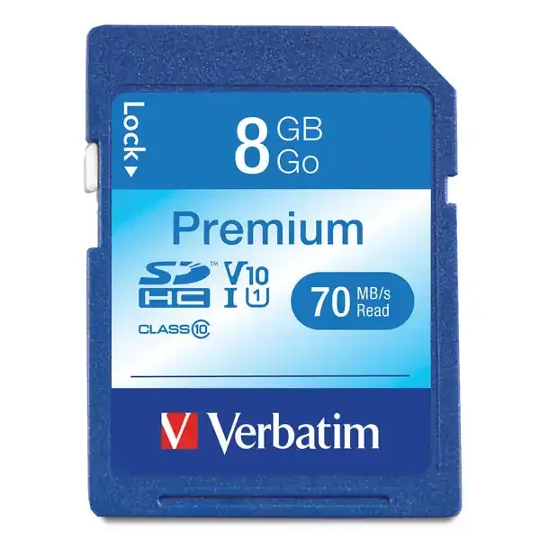 Verbatim 96318 Class 10 SDHC Card (8 GB)