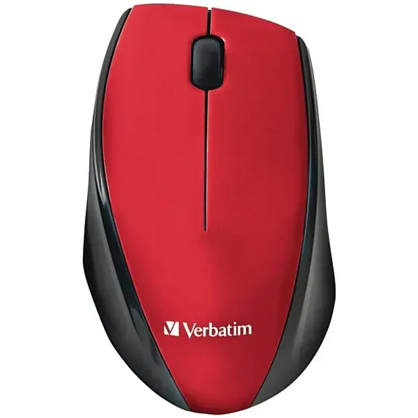 Verbatim 97995 Cordless Blue-LED Computer Mouse, Multi-Trac, 3 Buttons, 2.4 GHz