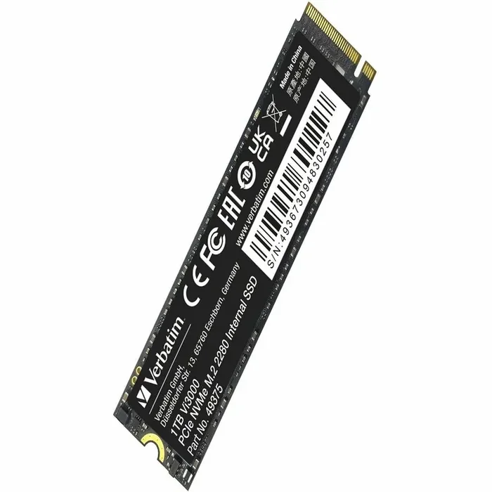 Verbatim Vi3000 2 TB Solid State Drive – M.2 2280 Internal – PCI Express NVMe (PCI Express