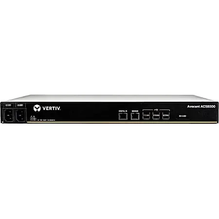 Vertiv Avocent ACS8000 Serial Console, 16 port Console Server, Dual AC