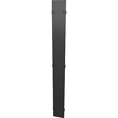 Vertiv Hinged Covers 800mm Wide 48U Vertical Cable Manager – Metal – Black – 48U Rack Height – 2 Pack – 31.5″ Width