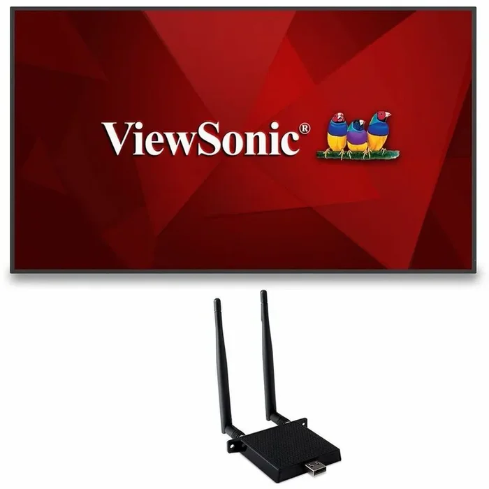 ViewSonic Commercial Display CDE8630-W1 – 4K, 24/7 Operation, Integrated Software and