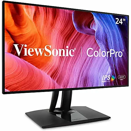 ViewSonic® VP2468a 24″ ColorPro 1080p IPS Monitor