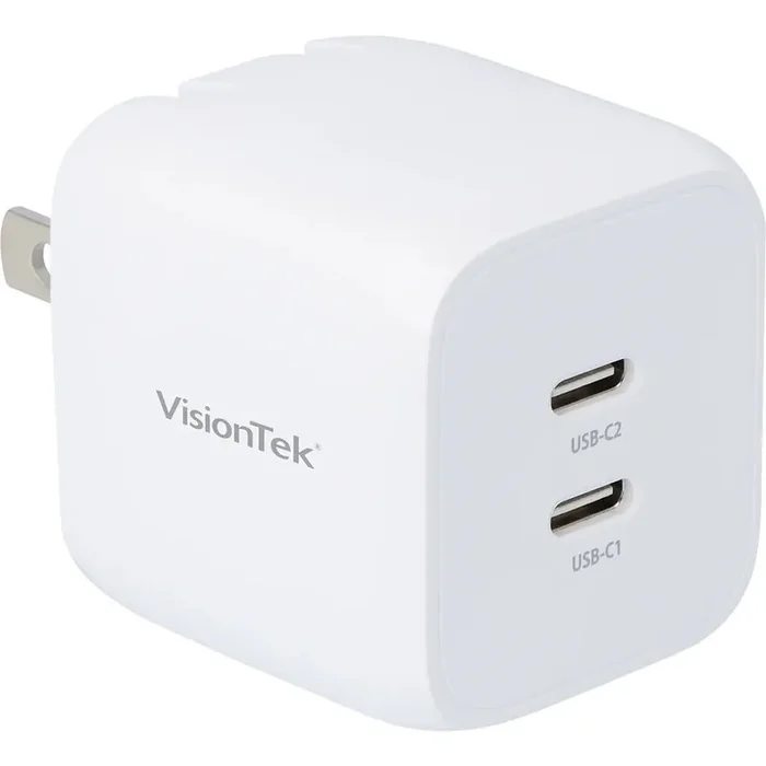VisionTek 35W GaN II Power Adapter – 2 Port