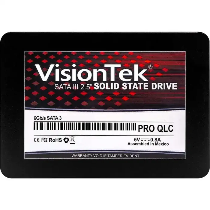 VisionTek PRO QLC 500 GB Solid State Drive – 2.5″ Internal – SATA (SATA/600)