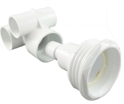 Waterway Jet Body Assy, Power Storm Gunite, a1-1/2″s, w2″s, Tee, White, Thd | 229-1210