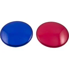 Waterway Plastics Light Lens Set, Waterway, Red, Blue | 630-0005