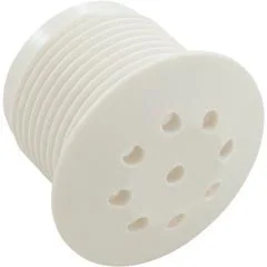 Waterway Plastics Top Flo Injector Top Only, White | 215-2180