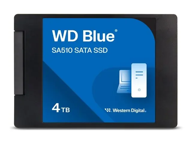 WD Blue SA510 WDS400T3B0A 4 TB Solid State Drive – 2.5″ Internal – SATA (SATA/600) –