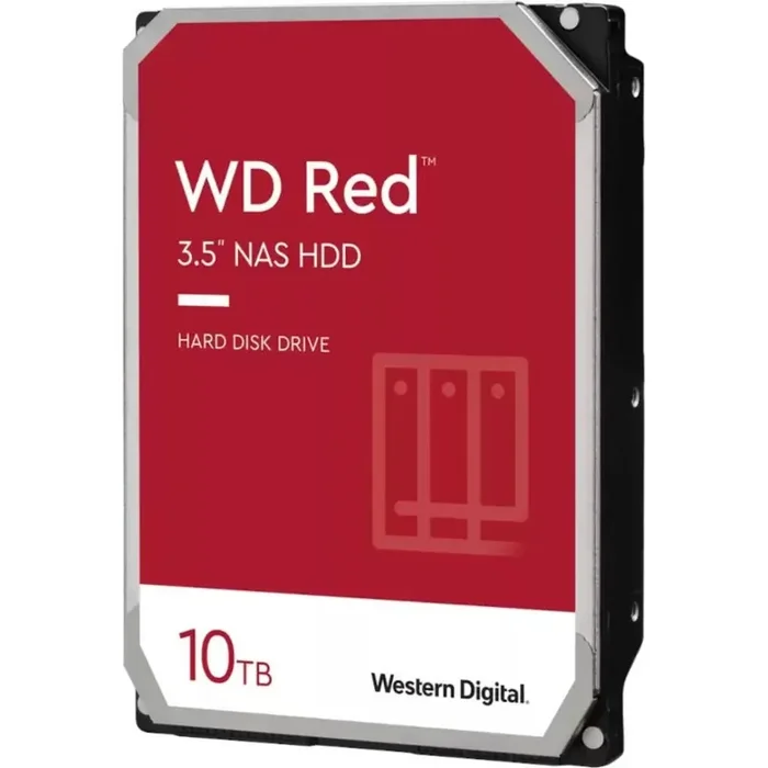 WD-IMSourcing Red WD100EFAX 10 TB Hard Drive – 3.5″ Internal – SATA (SATA/600)