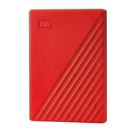 Western Digital My Passport™ Portable HDD, 2TB, Red