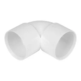 White 32mm Solvent 90 Degree Elbow