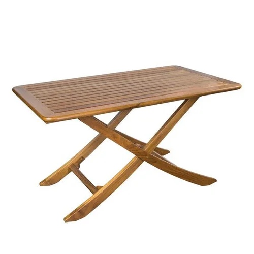 Whitecap Teak Large Adjustable Slat Top Table