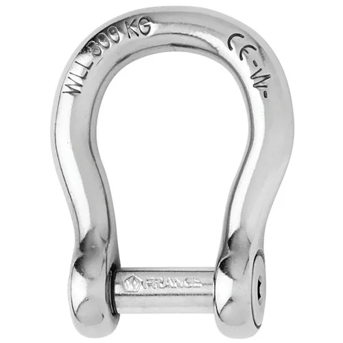 Wichard 01346 Self-Locking Allen Head Pin Bow Shackle – 12mm Diameter – 15/32″
