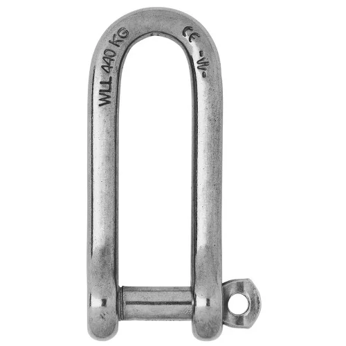Wichard 01415 Captive Pin Long D Shackle – Diameter 10mm – 13/32″
