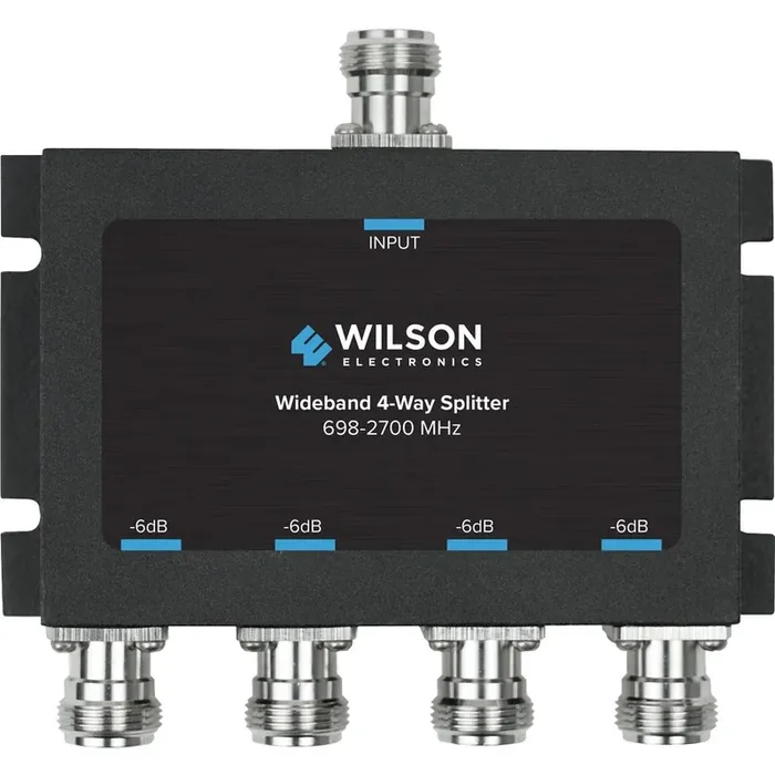 Wilson Cellular Signal Splitter 4 Way -6 Db W/N Female Connectors, 50 Ohm
