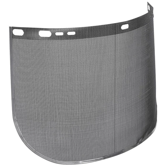 Wire Face Shield Window for Headgear, Aluminum Bound Mesh, 12 Units/Case 29081
