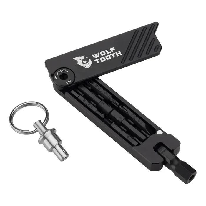 Wolf Tooth 6-Bit Hex Wrench Multi-Tool w/ Key Ring