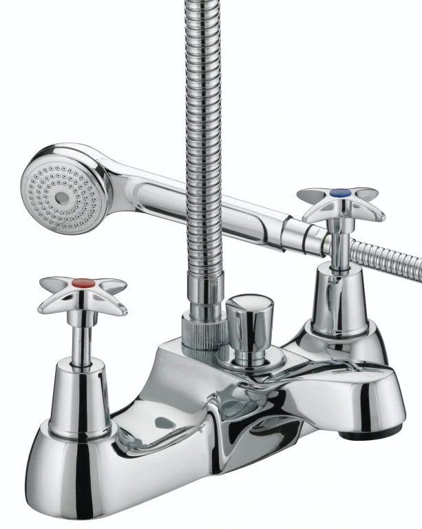 X Head Bath Shower Mixer Chrome