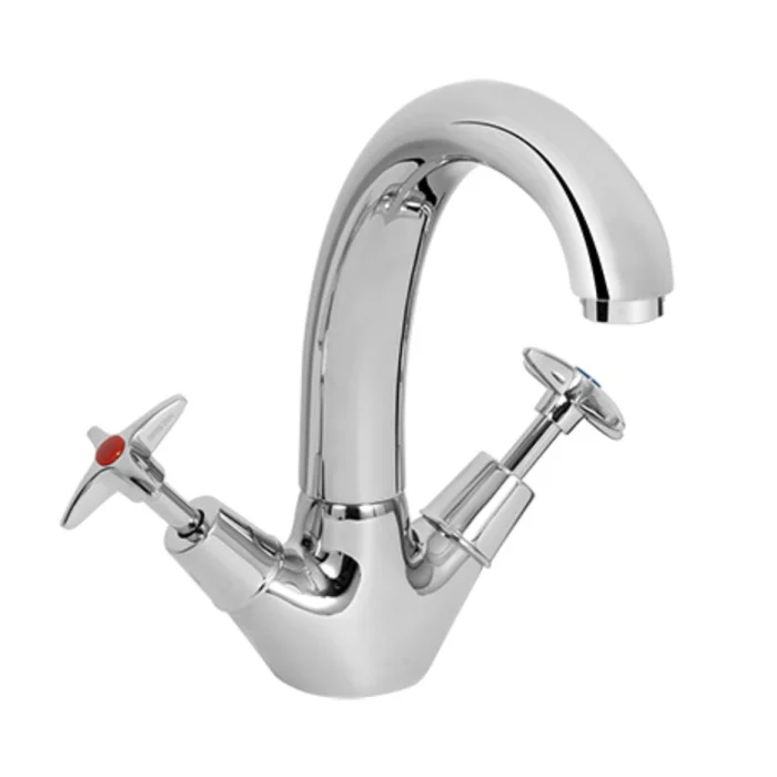X Head Monobloc Sink Mixer Chrome