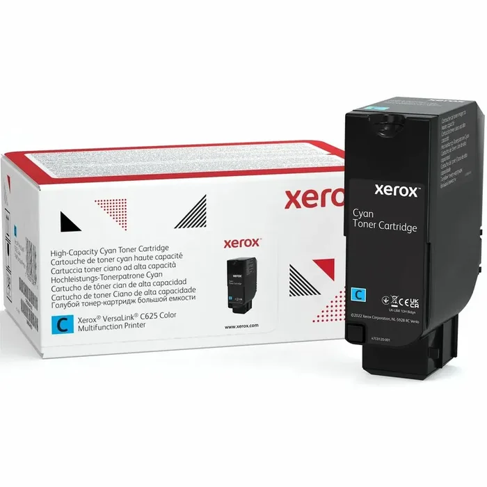 Xerox Original High Yield Laser Toner Cartridge – Cyan Pack – 16000 Pages