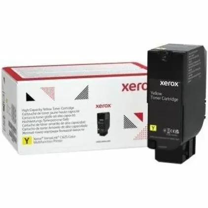 Xerox Original High Yield Laser Toner Cartridge – Yellow Pack – 16000 Pages