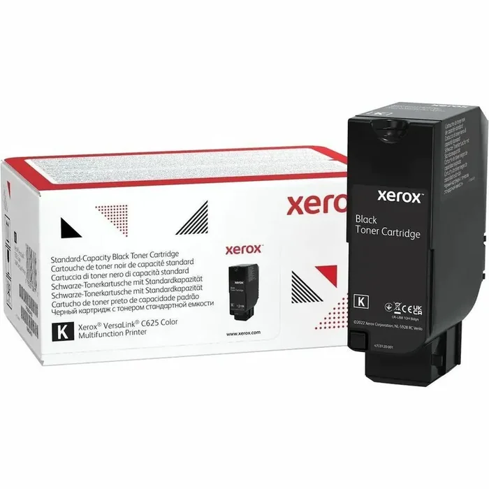 Xerox Original Standard Yield Laser Toner Cartridge – Black Pack – 8000 Pages