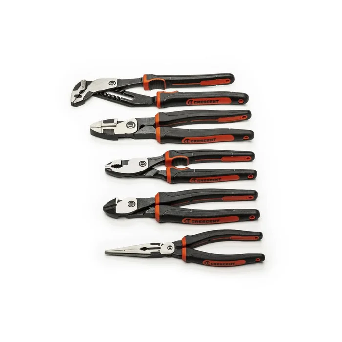Z2 5 Mixed Dual Material Plier Set 5pc Z2SET5CG-06