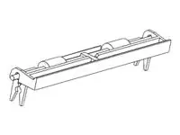Zebra Exit Guide Assembly