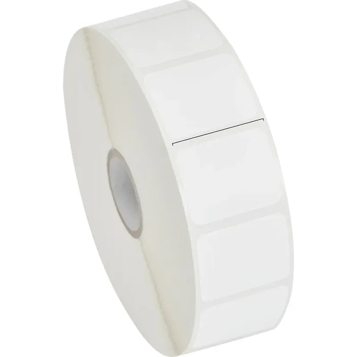 Zebra Label Paper 1.25 X 1In Thermal Transfer Zebra Z-Select 4000T 1 In Core